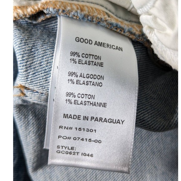 Good‎ American Women's Good Classic Stretch Jeans 4 NWT - Picture 7 of 12